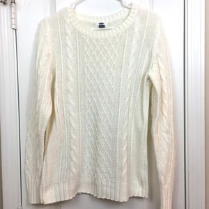‼️ Final clearance ‼️ Old navy beige cable knit L